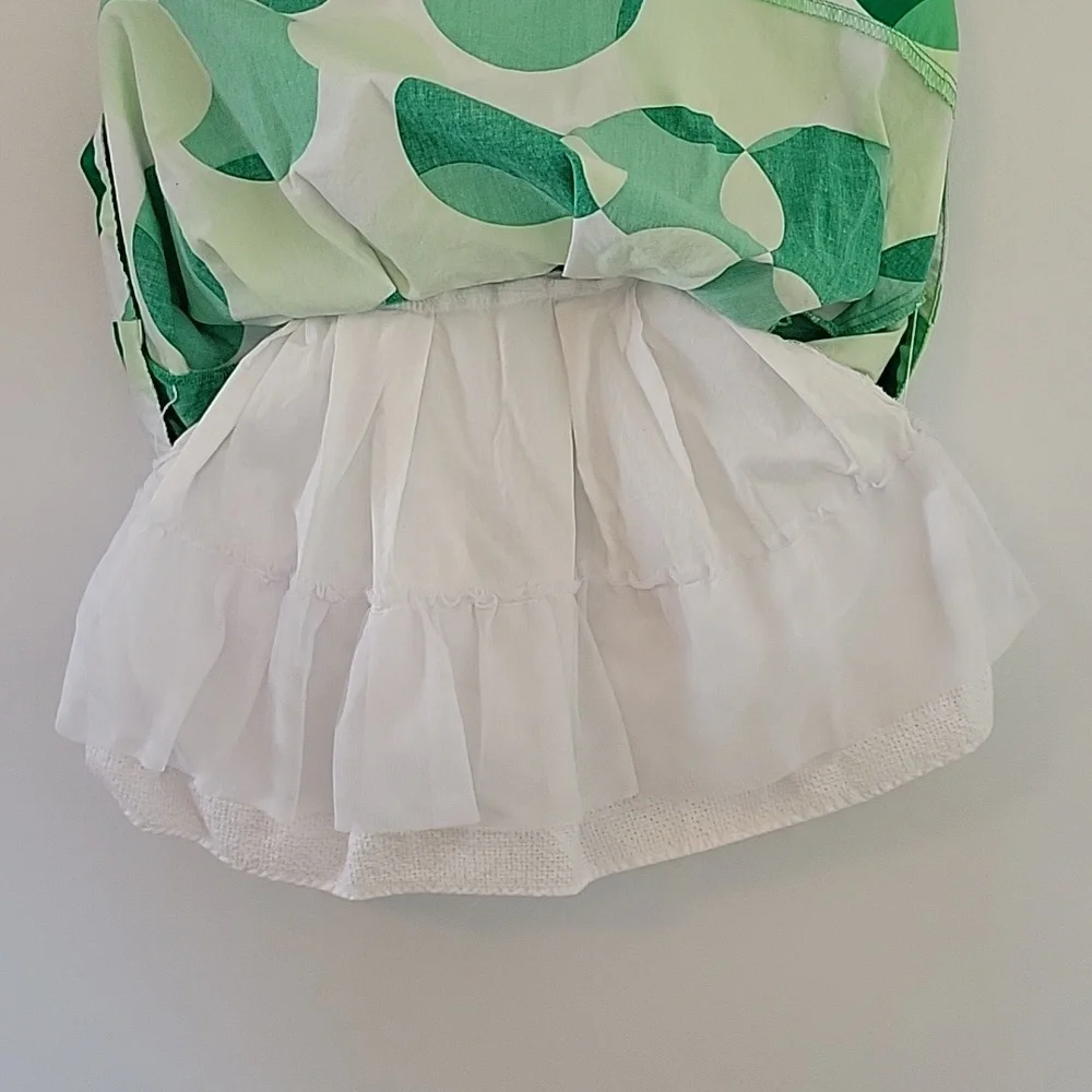 Childern's Place Fit and Flare Dress with Barrettes, Size 3T